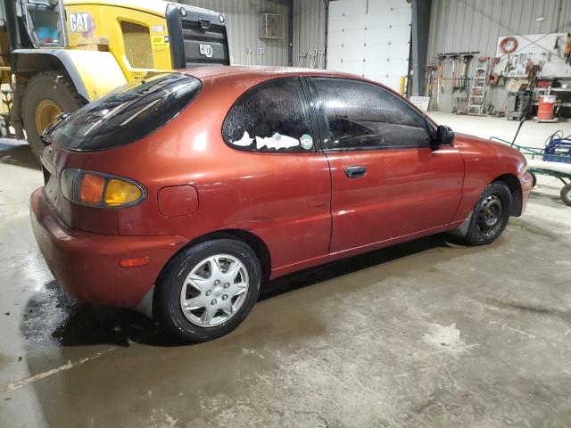 DAEWOO LANOS 2001 maroon  gas KLATA22641B635307 photo #4