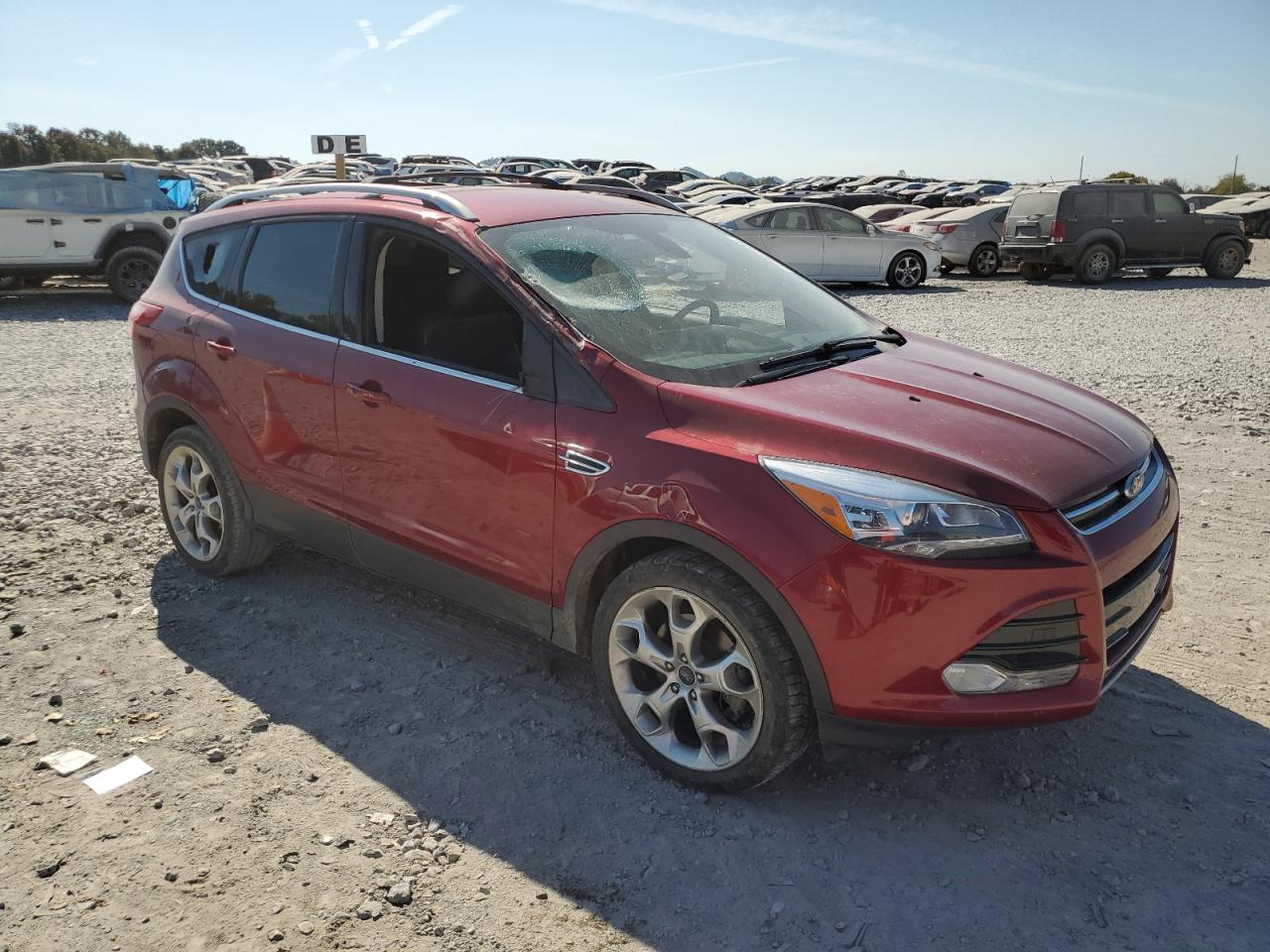 Lot #3024236884 2013 FORD ESCAPE TIT