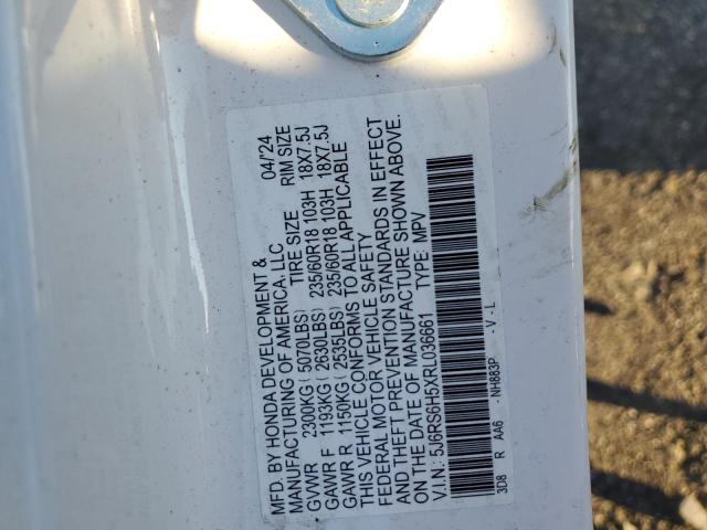 2024 HONDA CR-V SPORT - 5J6RS6H5XRL036661