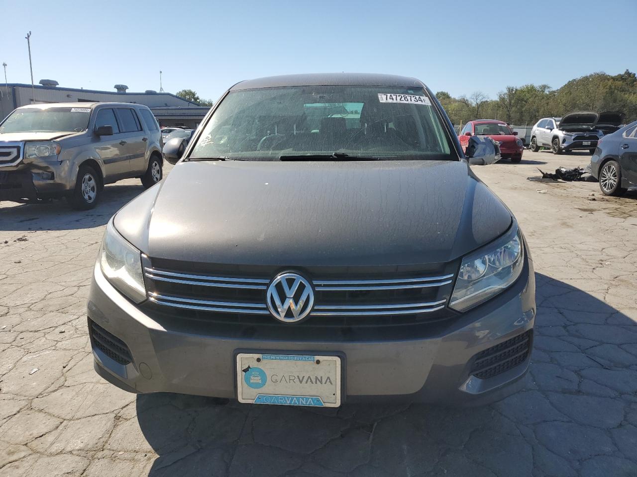 Lot #2974751118 2014 VOLKSWAGEN TIGUAN S