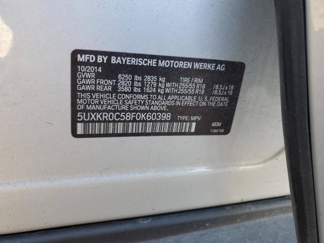 2015 BMW X5 XDRIVE3 - 5UXKR0C58F0K60398