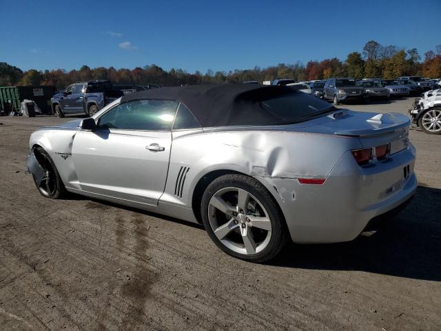 CHEVROLET CAMARO 2SS 2011 silver converti gas 2G1FK3DJ4B9189598 photo #3