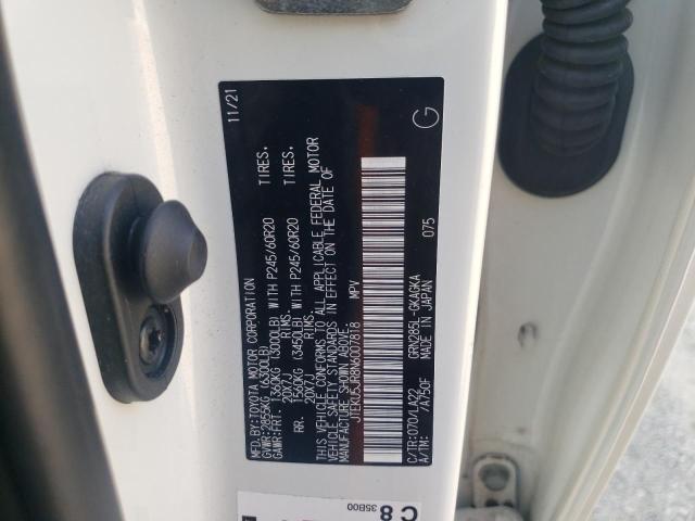 2022 TOYOTA 4RUNNER LI JTEKU5JR8N6007818