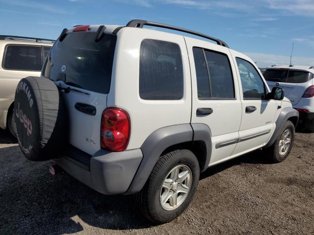 JEEP LIBERTY SP 2004 white  gas 1J8GK48K44W162330 photo #4