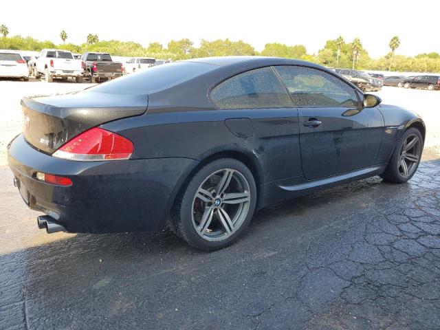 BMW M6 2007 black coupe gas WBSEH93517B798235 photo #4