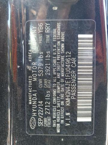 2015 HYUNDAI GENESIS 3. - KMHGN4JE1FU049612