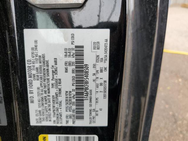 2015 FORD MUSTANG GT - 1FA6P8CF8F5408509
