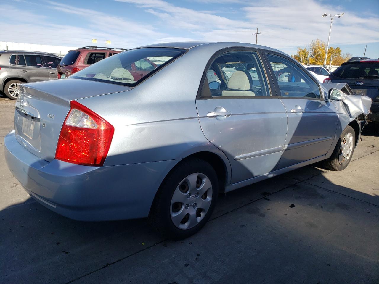 Lot #2972643933 2004 KIA SPECTRA LX