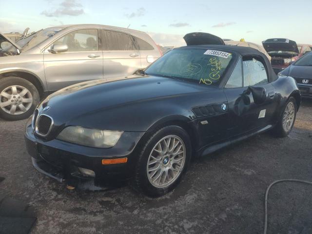 BMW Z3 2.5 2002 black  gas 4USCN33402LM05124 photo #1