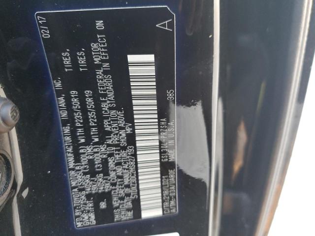 2017 TOYOTA SIENNA SE 5TDXZ3DC2HS827193