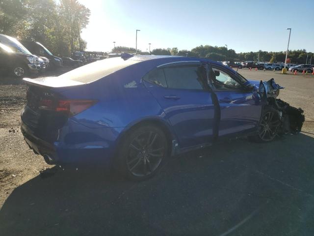 ACURA TLX TECHNO 2020 blue  gas 19UUB1F6XLA008975 photo #4