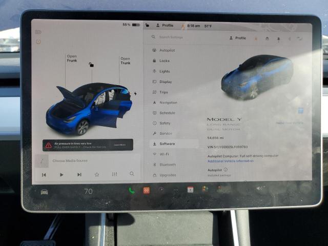 2020 TESLA MODEL Y - 5YJYGDEE5LF059769