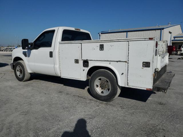 FORD F250 SUPER 2009 white  gas 1FDNF20579EA76192 photo #3