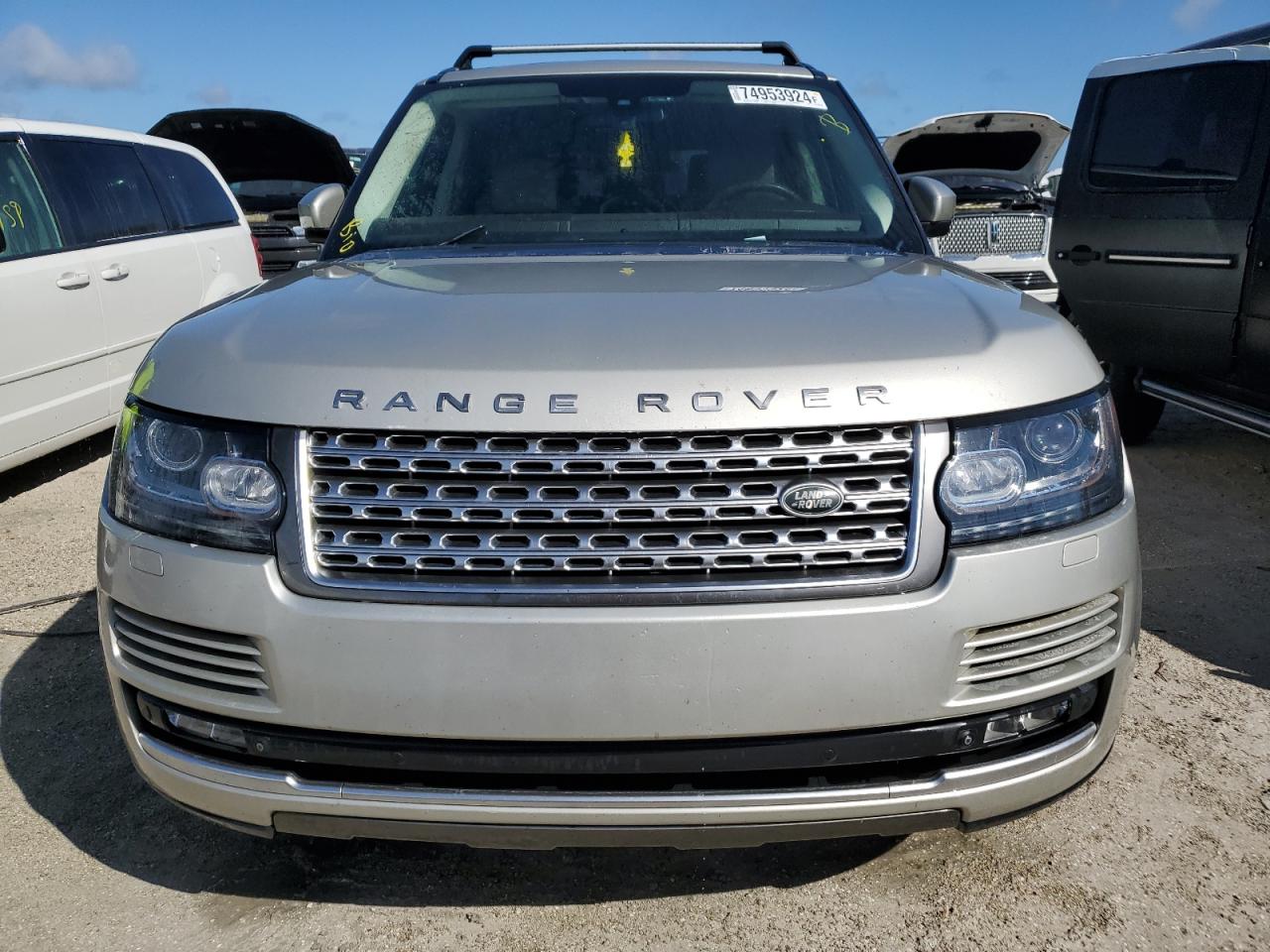 Lot #2943046814 2014 LAND ROVER RANGE ROVE