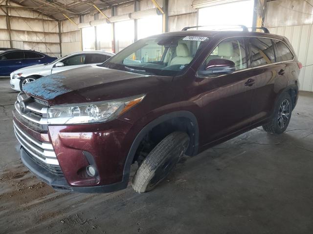 VIN 5TDZZRFH9JS275508 2018 Toyota Highlander, LE no.1