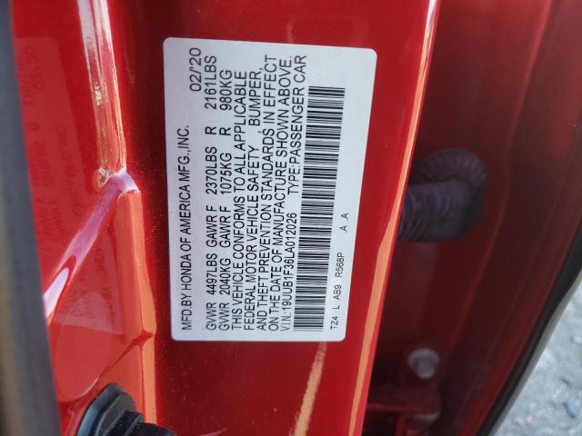 2020 ACURA TLX - 19UUB1F36LA012026