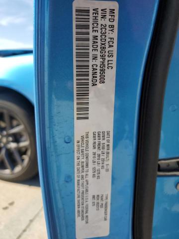 2023 DODGE CHARGER SX - 2C3CDXBG9PH595008