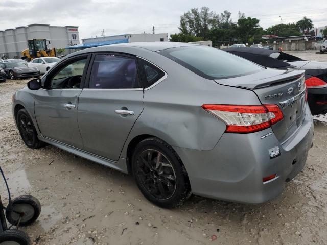 NISSAN SENTRA S 2013 gray sedan 4d gas 3N1AB7APXDL713485 photo #3