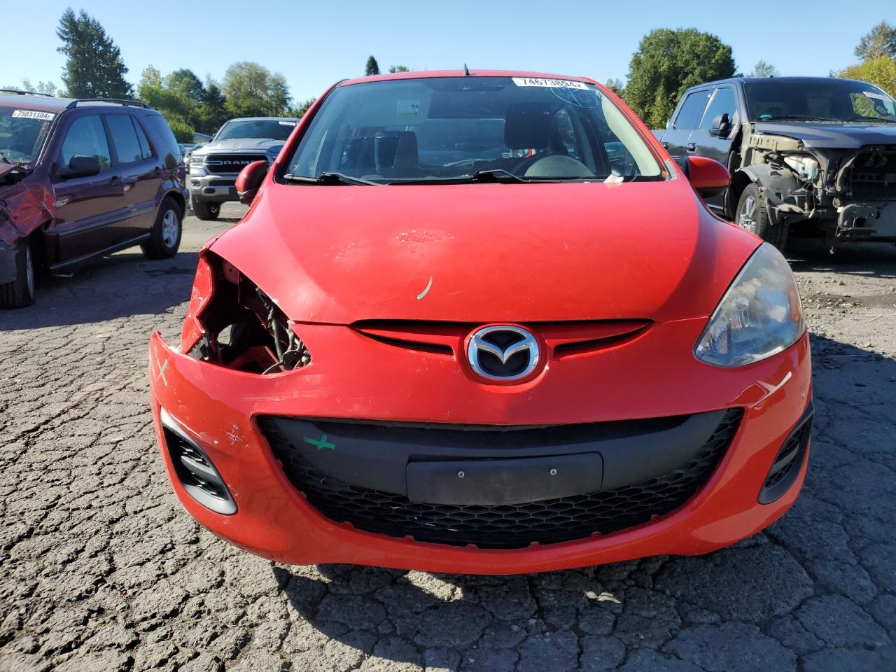 Lot #2962660204 2014 MAZDA MAZDA2 SPO