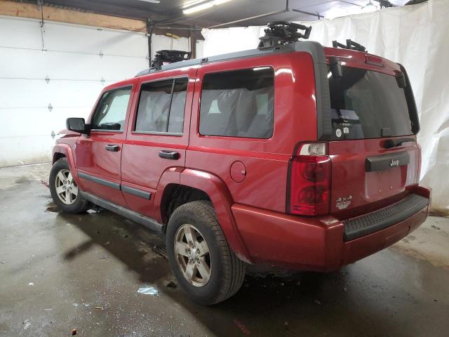 JEEP COMMANDER 2006 red  gas 1J8HG48N26C104236 photo #3