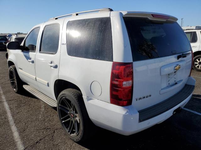 CHEVROLET TAHOE C150 2007 white  flexible fuel 1GNFC13027J388783 photo #3