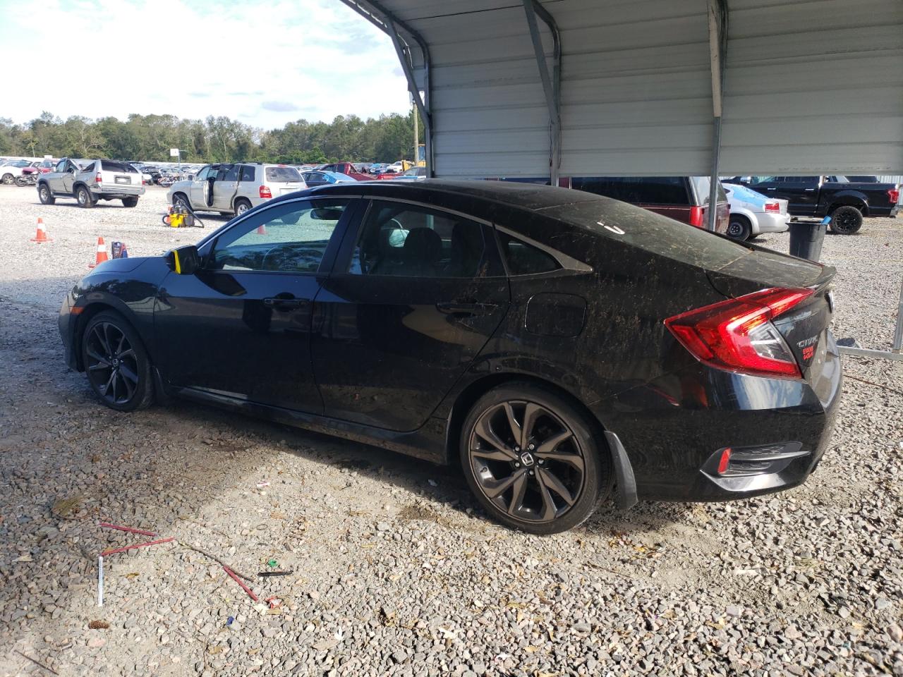 Lot #2955178936 2021 HONDA CIVIC SPOR