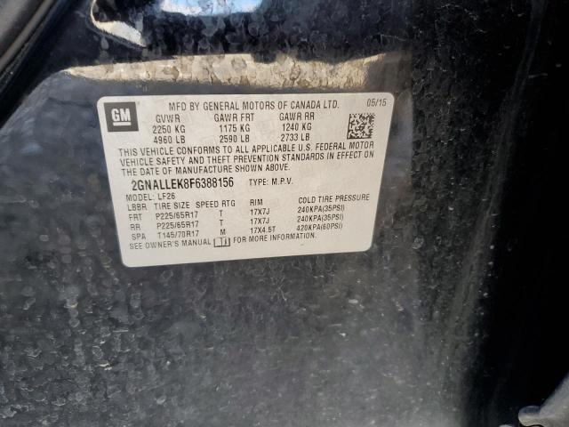 2015 CHEVROLET EQUINOX L - 2GNALLEK8F6388156