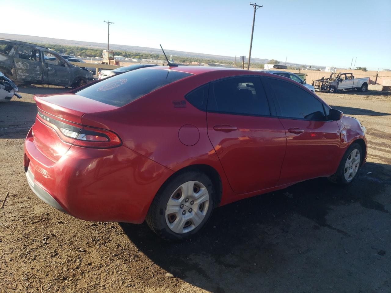 Lot #2928058385 2014 DODGE DART SE