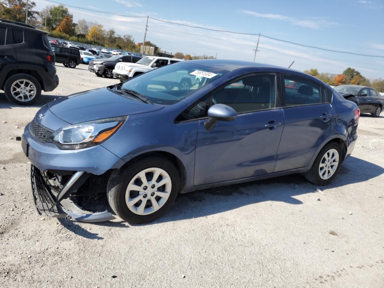 Lot #2969959913 2016 KIA RIO LX