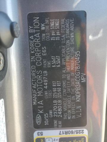2016 KIA SPORTAGE L - KNDPB3AC0G7870495