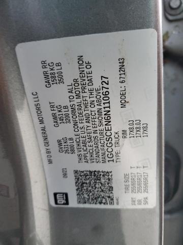 2022 CHEVROLET COLORADO L - 1GCGSCEN6N1106727