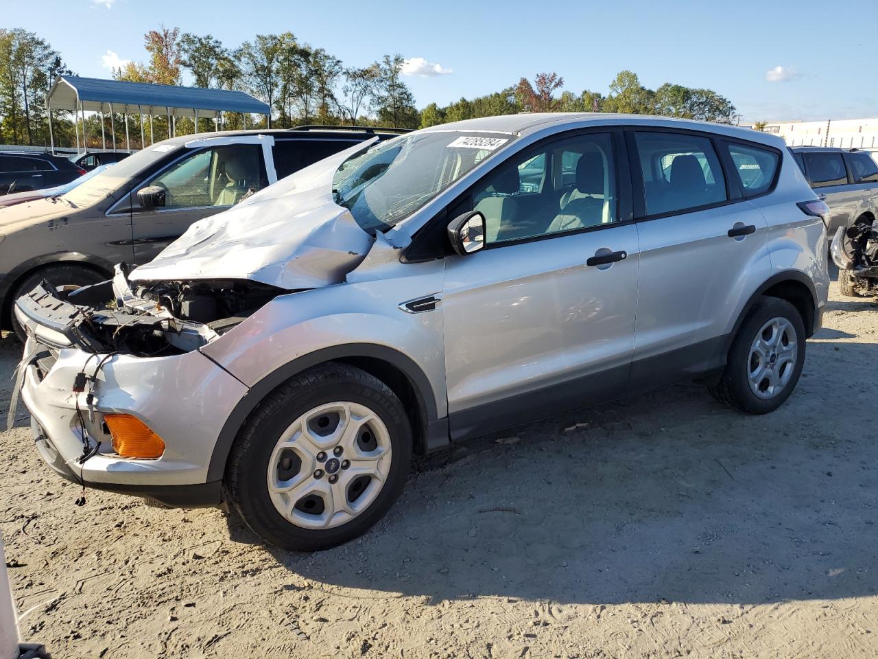 Lot #2976634572 2017 FORD ESCAPE S