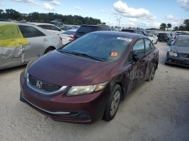 VIN 19XFB2F5XDE049318 2013 Honda Civic, LX no.1