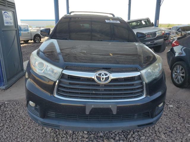 VIN 5TDKKRFHXFS085276 2015 Toyota Highlander, Xle no.5