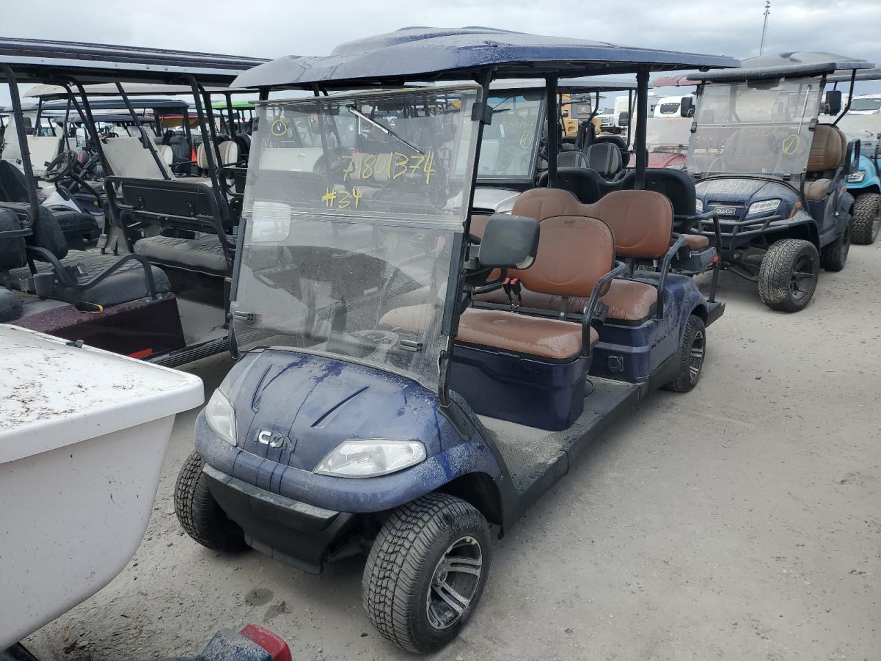 Lot #2969297725 2018 ASPT GOLF CART