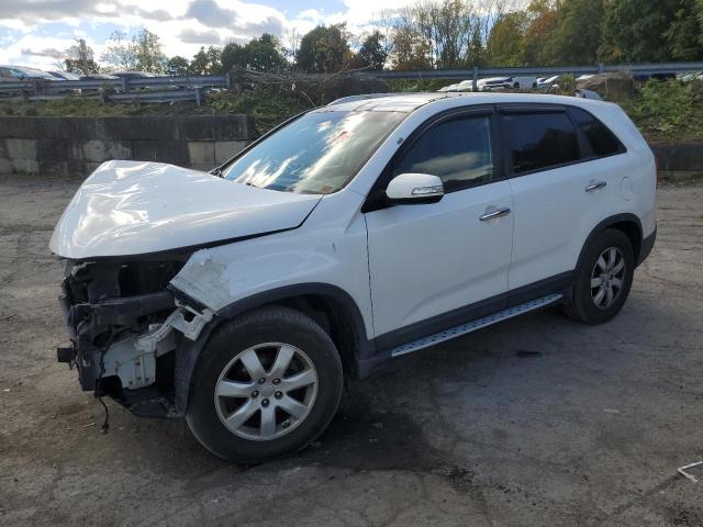 KIA SORENTO BA 2012 white  gas 5XYKT3A6XCG215193 photo #1