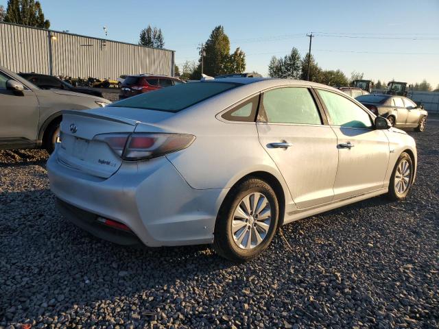 HYUNDAI SONATA HYB 2016 silver  hybrid engine KMHE24L11GA035710 photo #4