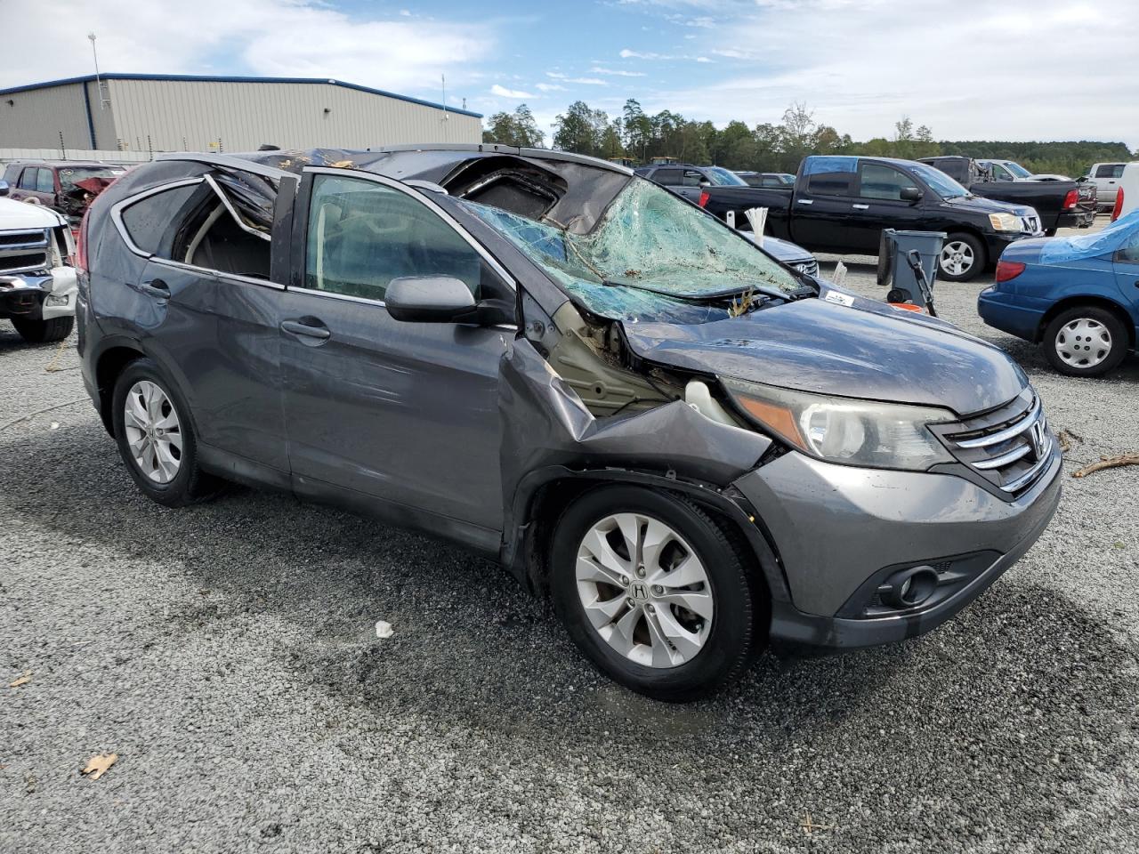 Lot #2921385833 2014 HONDA CR-V EXL