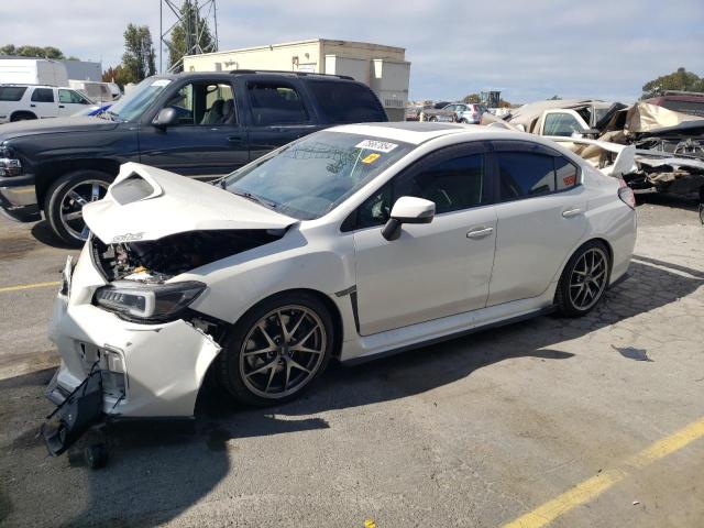 SUBARU WRX STI LI 2017 white  gas JF1VA2Y66H9823200 photo #1