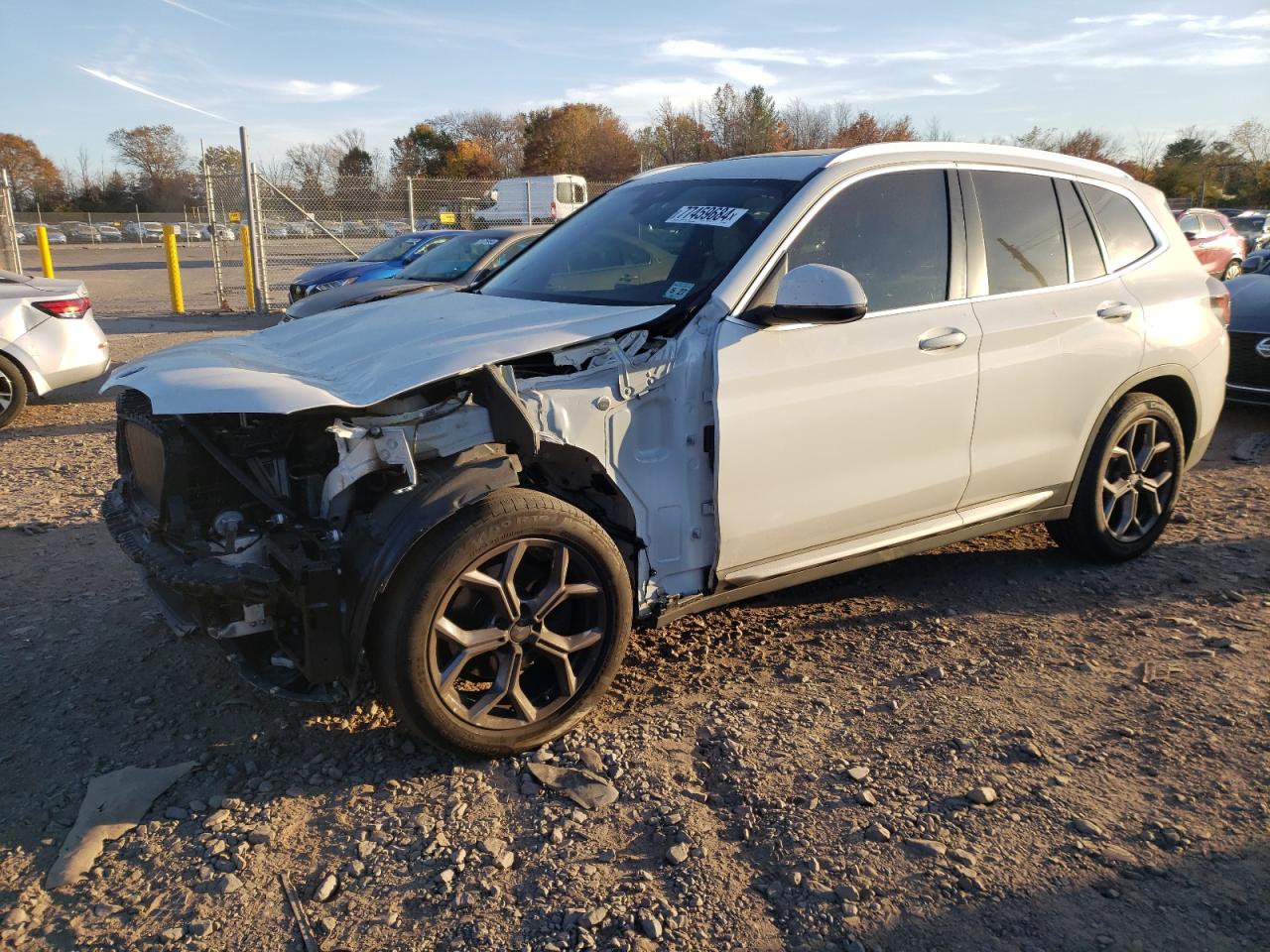 Lot #2987028769 2022 BMW X3 XDRIVE3