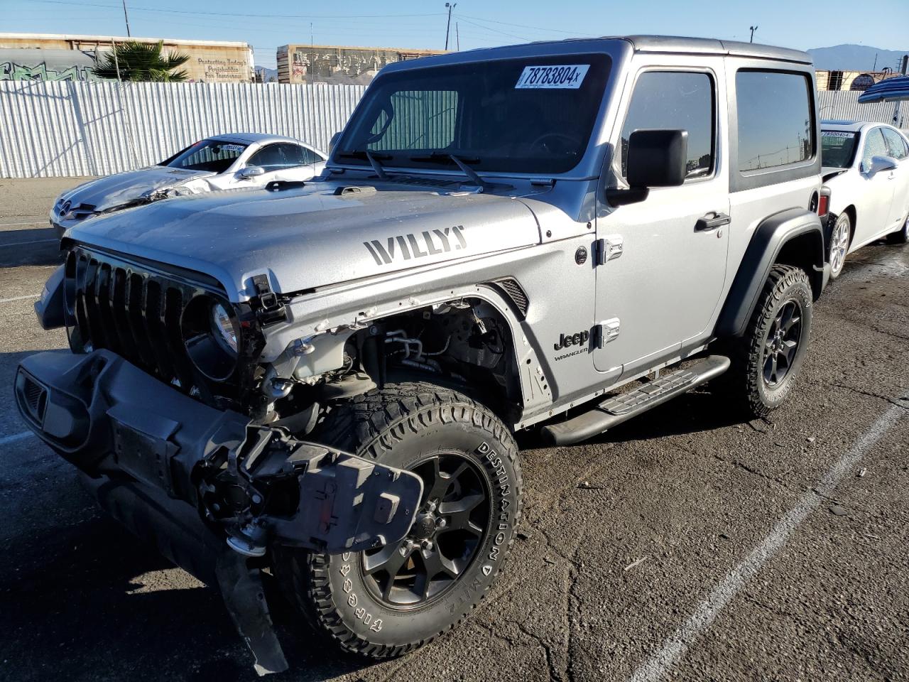 Lot #3029591075 2021 JEEP WRANGLER S