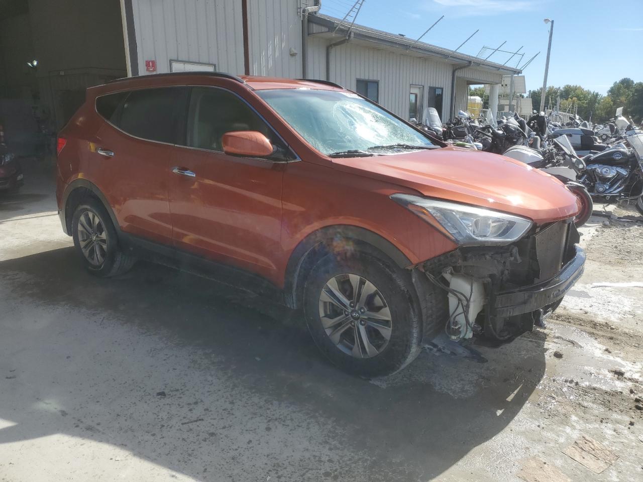 Lot #3024674566 2015 HYUNDAI SANTA FE S