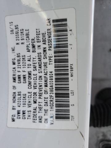 2016 HONDA ACCORD LX - 1HGCR2F38GA008904