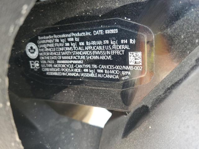 2023 CAN-AM SPYDER ROA - 2BXNBDD24PV005857