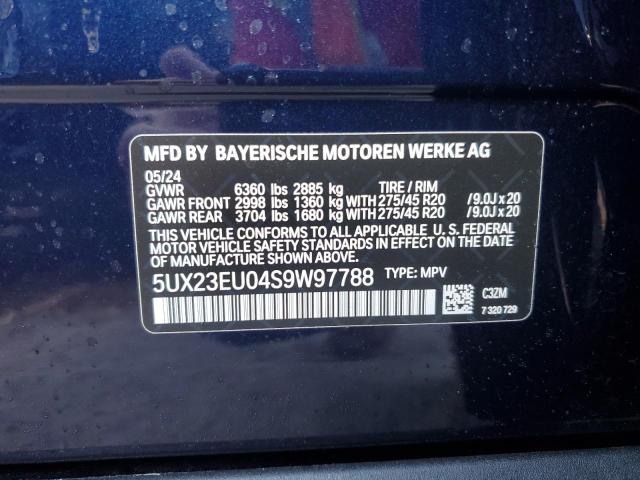 VIN 5UX23EU04S9W97788 2025 BMW X5 no.14