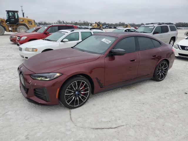 BMW I4 M50 2024 burgundy  electric WBY33AW02RFS06995 photo #1