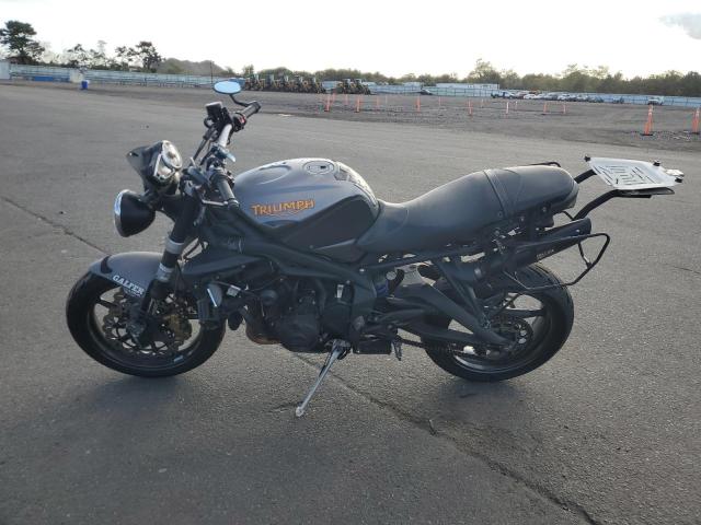 TRIUMPH MOTORCYCLE STREET TRI 2011 gray  gas SMTD02NE1BT470266 photo #4