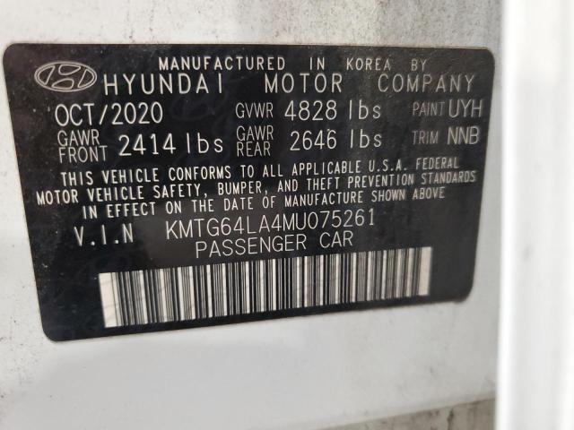 2021 GENESIS G70 KMTG64LA4MU075261