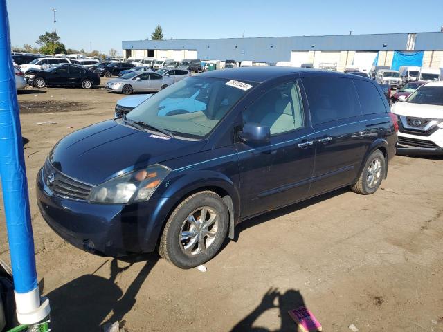 NISSAN QUEST S 2008 blue sports v gas 5N1BV28U68N110235 photo #1