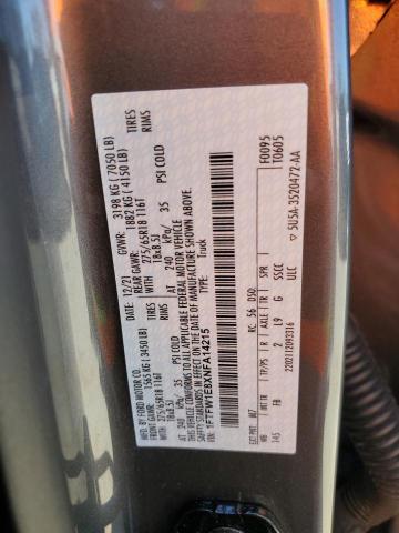 2022 FORD F150 SUPER - 1FTFW1E8XNFA14215